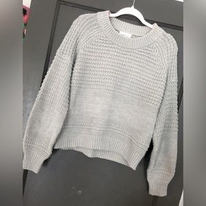 Universal thread women’s knit gray sweater, size large